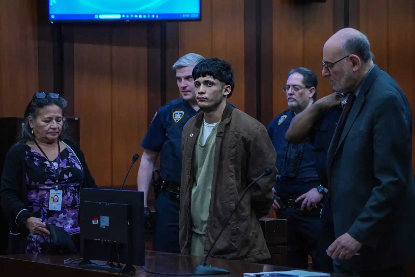 Wrallan Meza, an alleged Tren de Aragua gang member, was arrested in Queens takedown in January 2025. 