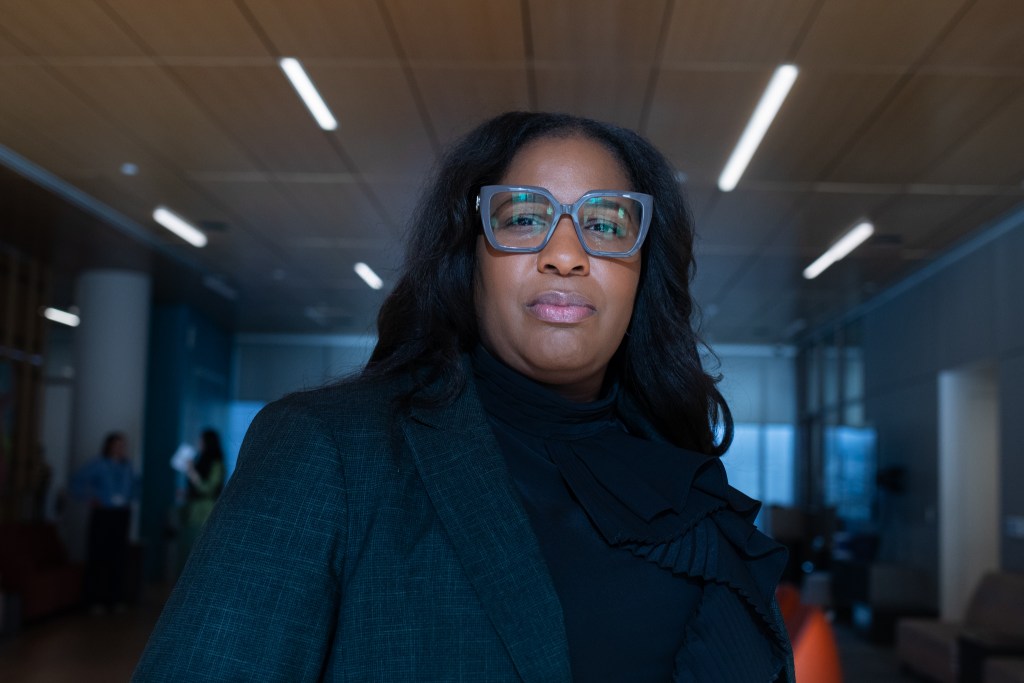 Covenant House CEO Shakeema North-Albert poses for a portrait