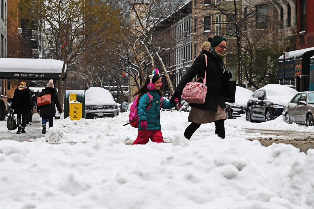 NYC snow schools