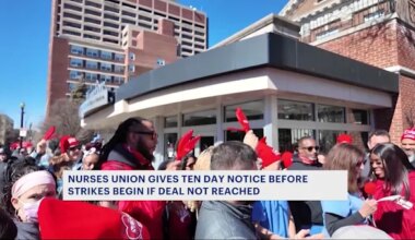 New York State Nurses Association delivers 10-day strike notification