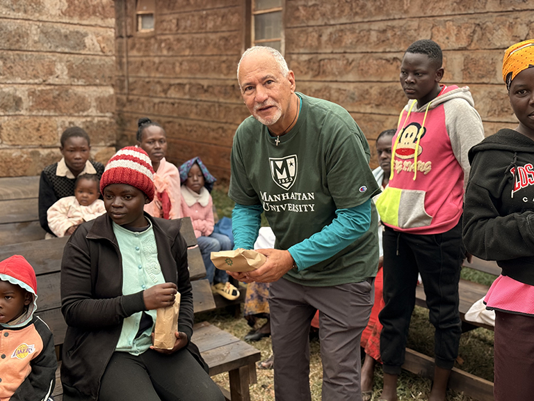 Image of Br. Gus in Nairobi