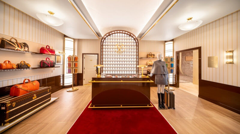 Inside the Louis Vuitton monogram pop-up in Soho