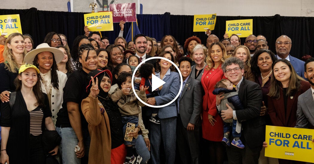 Hochul and Mamdani Announce Plan for Universal Child Care