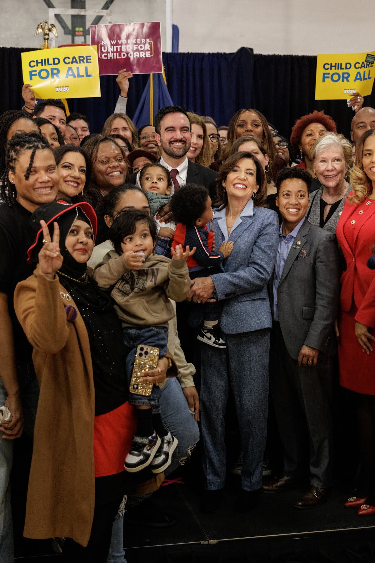 Hochul and Mamdani Announce Plan for Universal Child Care