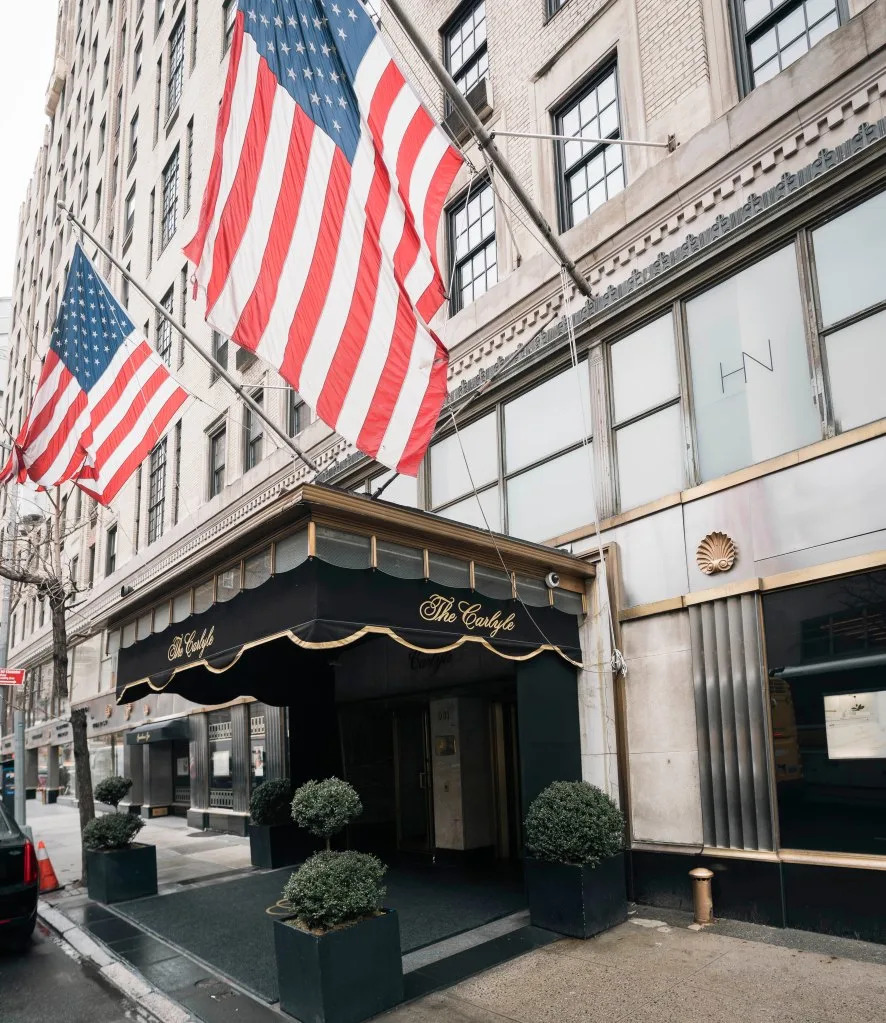 The Carlyle Hotel. Stefano Giovannini for NY Post