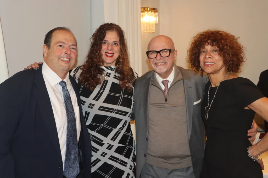 From left: Mario Romano, Esq.; Yolanda Guadagnoli, Esq.; Vito Cannavo, Esq.; and Gail Goode, Esq. Brooklyn Eagle photo by Mario Belluomo