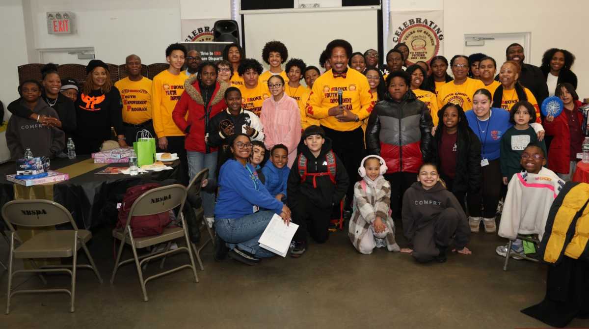 Kids from Bronx Youth Empowerment Program take part in Dr. Martin Luther King Jr. Day of Service – Bronx Times