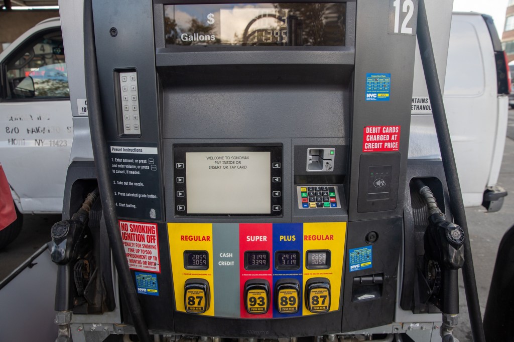 A Sonomax pump at a Greenpoint, Brooklyn location,