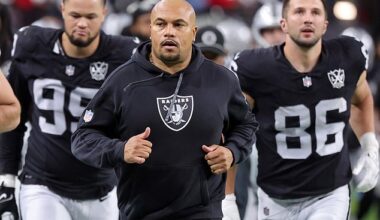 Former Las Vegas Raiders head coach Antonio Pierce is in the frame for the vacant Giants job