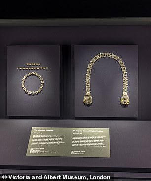 While Marie's personal jewellery was smuggled out of France and held by her only surviving child, Marie Thérèse, many pieces are on display for the first time since her death