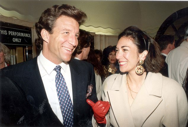 Fergie and Mr Wyatt's rumoured affair first began when the pair were introduced at a festival in Houston in November 1989. The American oil tycoon (pictured with sex offender Ghislaine Maxwell prior to her conviction) is the son of socialite Lynn Wyatt