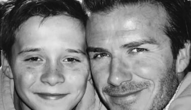 'You are my life': Sir David Beckham extends the biggest olive branch yet to estranged son Brooklyn as former footballer pays tribute to his family in emotional New Year's Eve post