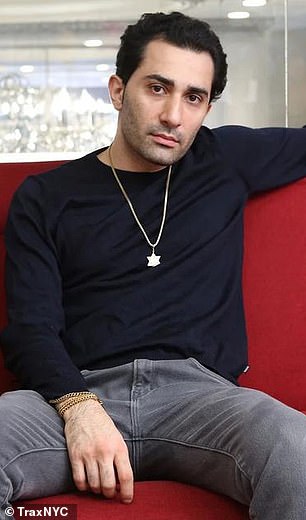 Maksud Agadjani, 39, of TraxNYC jewelry