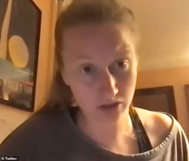 Video of Weaver talking about the housing market in 2022 has also gone viral. She argued that society was 'transitioning to treating private property as a collective good,' which she added would impacted white families