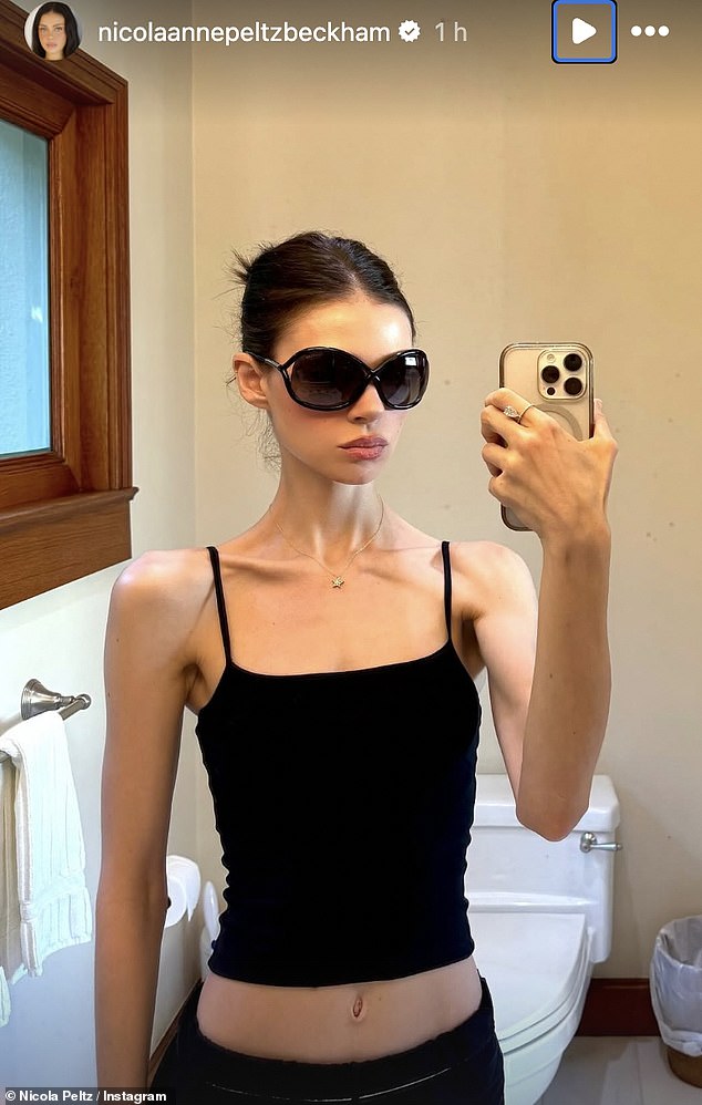 The row escalated on Saturday when Nicola wiped all traces of the Beckhams from her Instagrams