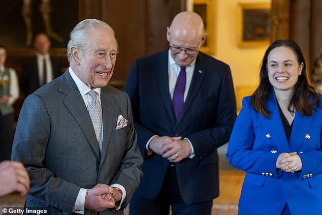 The event at the Palace Of Holyroodhouse celebrated Scotland's entrepreneurial economy
