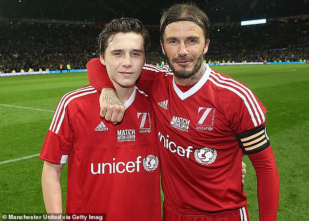 Brooklyn Beckham said that anxiety stemming from the thought of trying to emulate David's glittering career had contributed to him walking away from the game