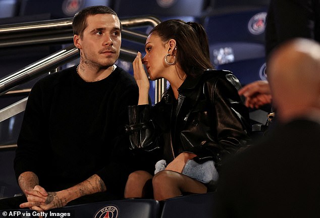 Earlier this week, the eldest son of David and Victoria, 26, accused his mother, 51, of dancing 'inappropriately; on him in what was meant to be his romantic first dance with Nicola, 31