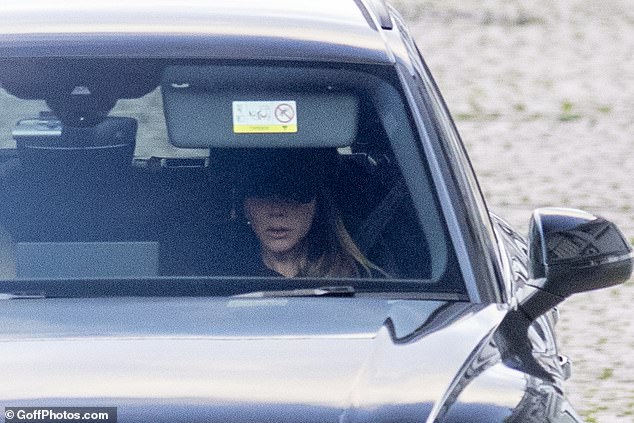 Victoria Beckham is said to be 'feeling betrayed' by Brooklyn's bombshell statement and dancing revelations after her years spent protecting him from 'dark stories' (Victoria pictured yesterday)