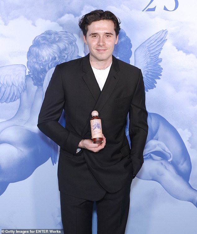 Opportunistic Brooklyn Beckhamhas wasted no time capitalising on the furore he's caused to plug his hot sauce firm, after sharing an explosive statement about his family