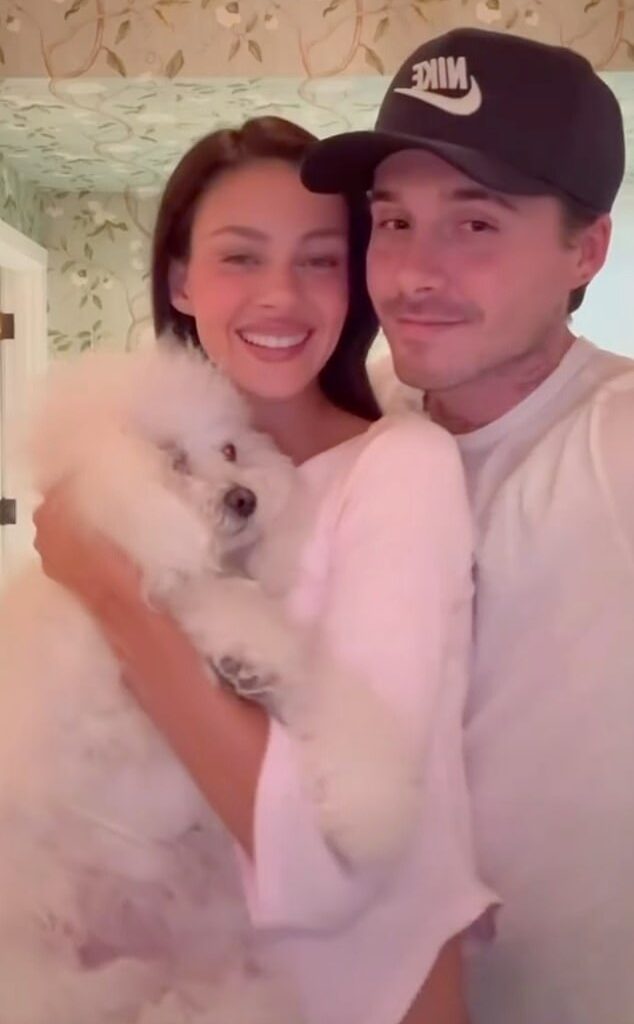 Brooklyn Beckham's devotion to his wife Nicola Peltz was clear for all to see as he posted a loved-up video on TikTok on Monday