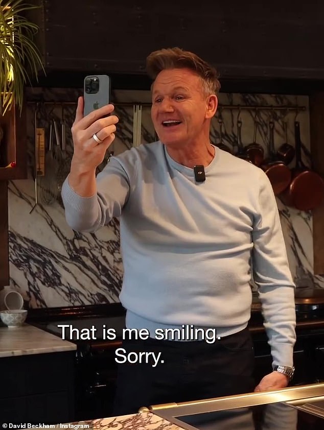 Gordon creates 'five-star recipes' for meal box company Real Home Chef - and he has now brought David on board, including his BEEUP fruit snacks in the deliveries