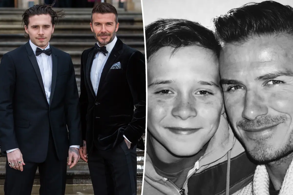 David Beckham shares family photos — including son Brooklyn — after 2025 roundup snub