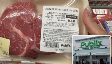 Publix grocery store blasted by customers for 'criminal' meat prices