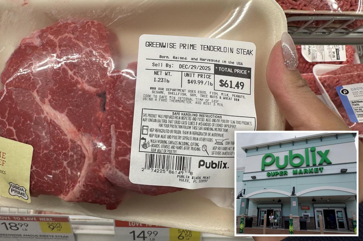 Publix grocery store blasted by customers for 'criminal' meat prices