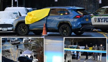 Rideshare driver found shot dead in car in what could be NYC's first homicide of 2026