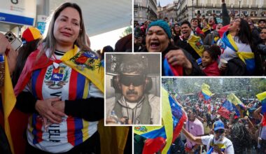 Venezuelans across globe celebrate US capture of Nicolás Maduro