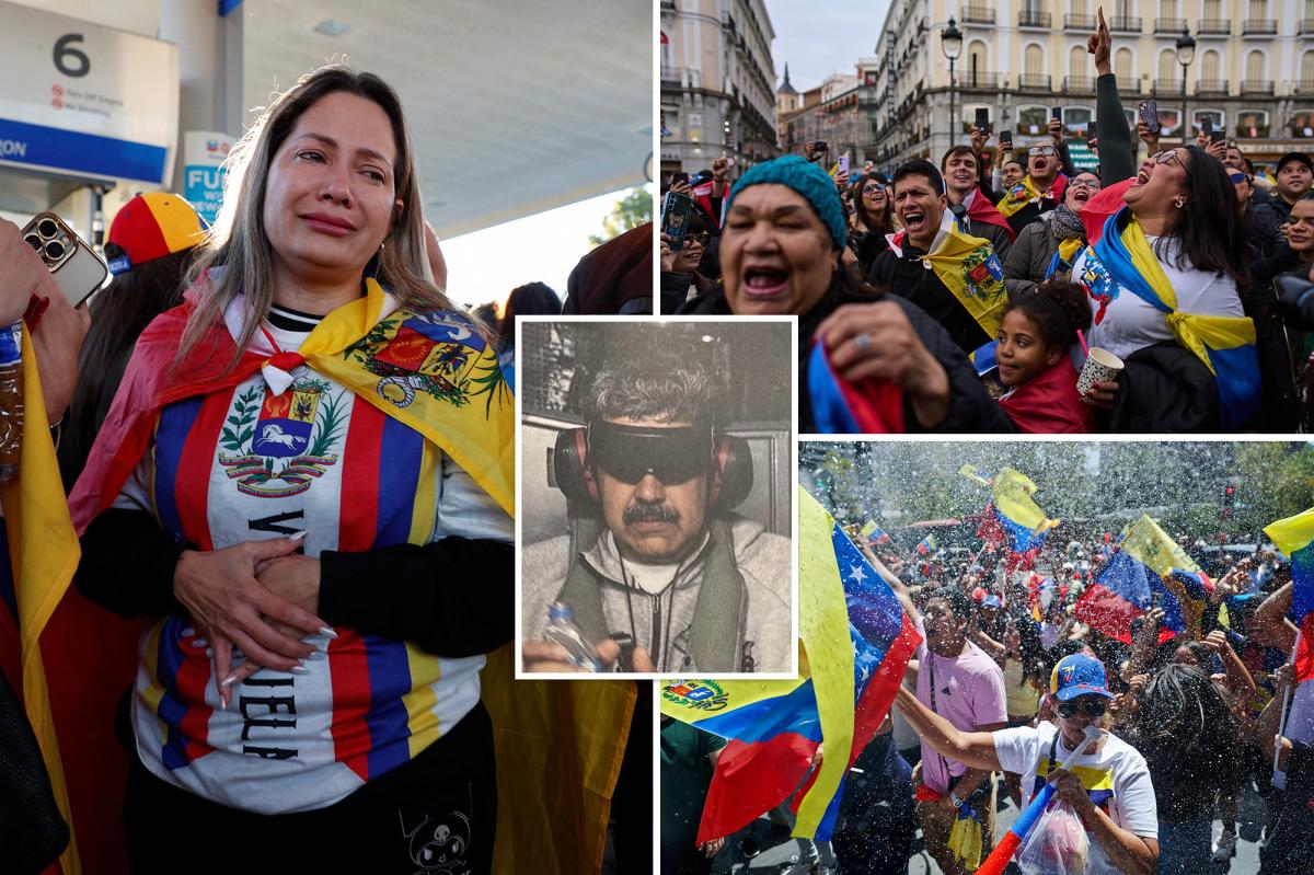 Venezuelans across globe celebrate US capture of Nicolás Maduro