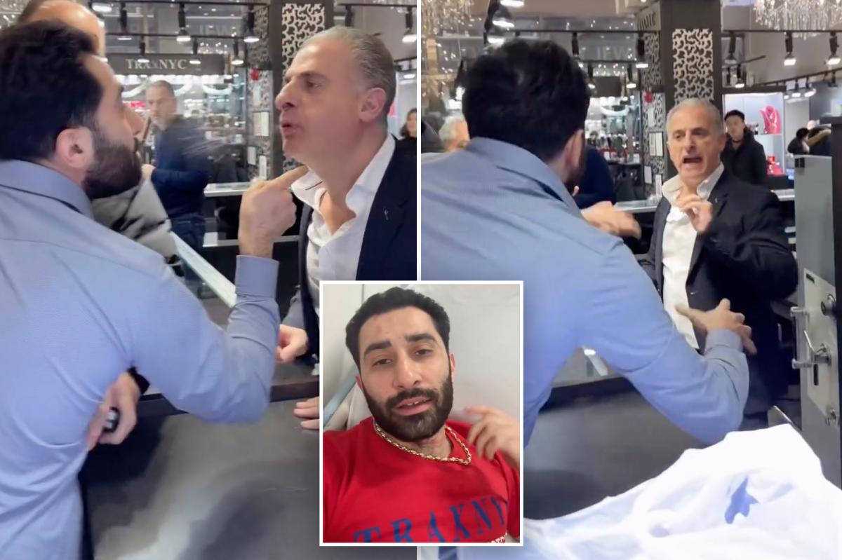 Exclusive | NYC Diamond District jeweler claims viral fight erupted with jealous 'f--king losers' who ripped off customer over $22K bracelet