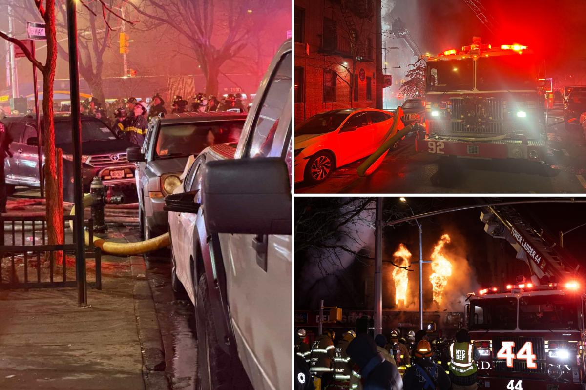 Inferno rips through NYC building, injuring 3 as FDNY's response hampered by cars on hydrants