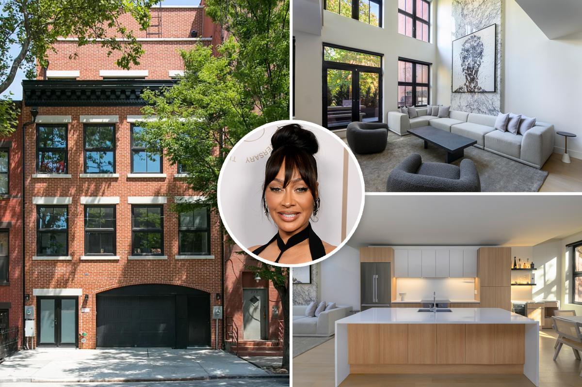 Exclusive | La La Anthony asks $8.5M for her stylish Brooklyn townhouse