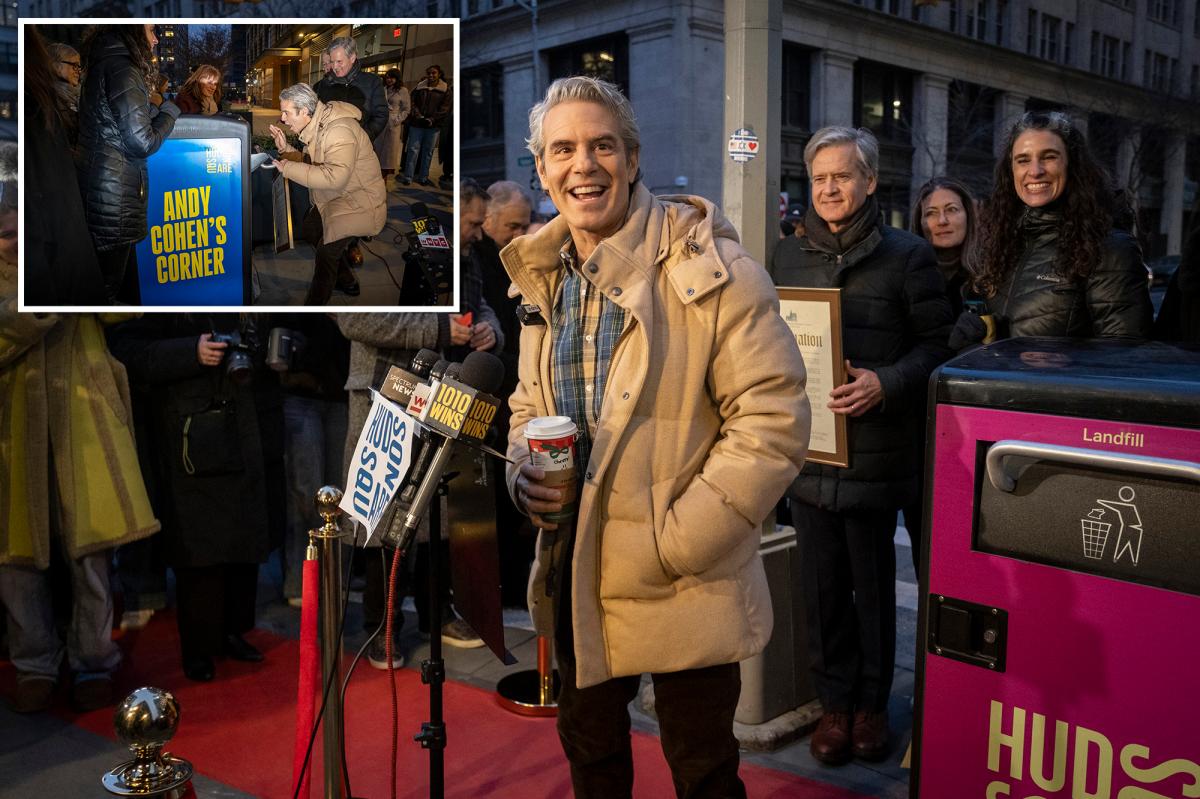 NYC gives king of trash TV Andy Cohen an offer he can't refuse: 'Hilarious and ironic'