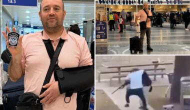 Bondi Beach hero Ahmed Al-Ahmed meets with Jewish leaders after arriving in NYC for gala