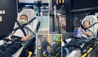 Ambulance crew treats 6-year-old cancer tot to McDonald's