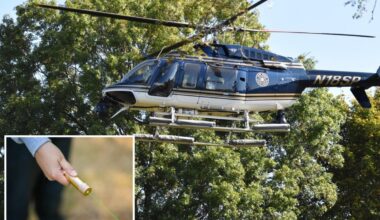 NY police helicopter forced into emergency landing after teen shines laser into pilots' eyes: cops