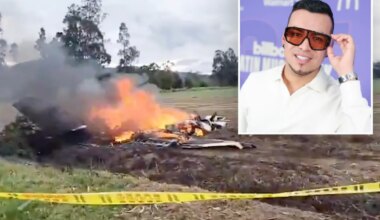 Singer Yeison Jimenez killed in plane crash after revealing fatal premonition