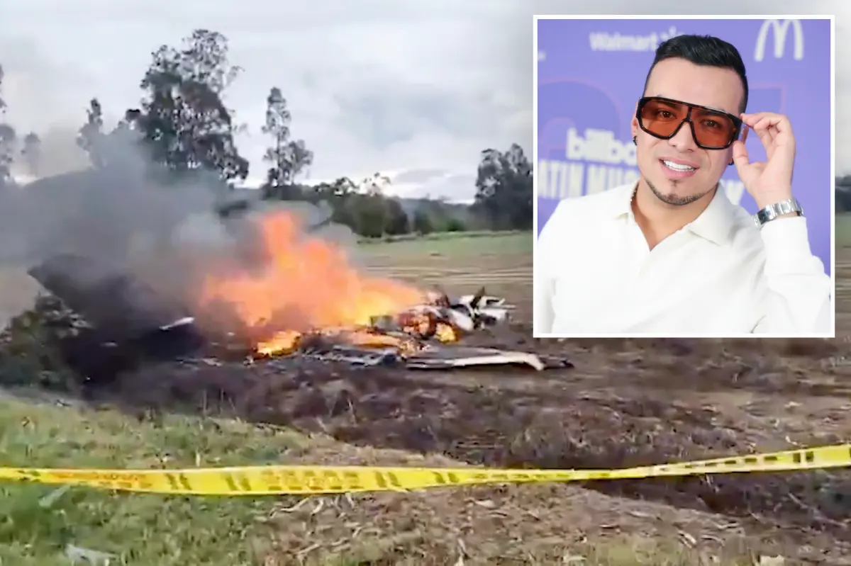 Singer Yeison Jimenez killed in plane crash after revealing fatal premonition