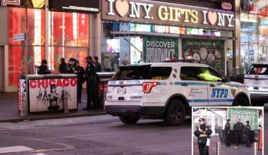 Man stabbed during clash inside Times Square McDonald’s – third knifing near tourist hub in a week