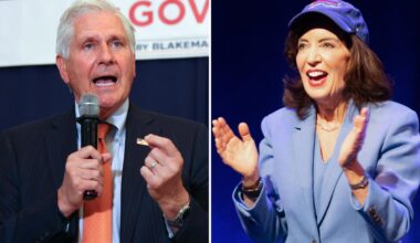 GOP candidate Bruce Blakeman to unveil Trump-like hat, blasts rival Hochul's State of the State