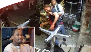 Brute who beat NYC pizzeria manager into coma nearly derails sentencing with unhinged rant blaming victim