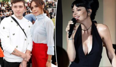 Lily Allen backs Brooklyn Beckham with pointed message about messy public estrangement