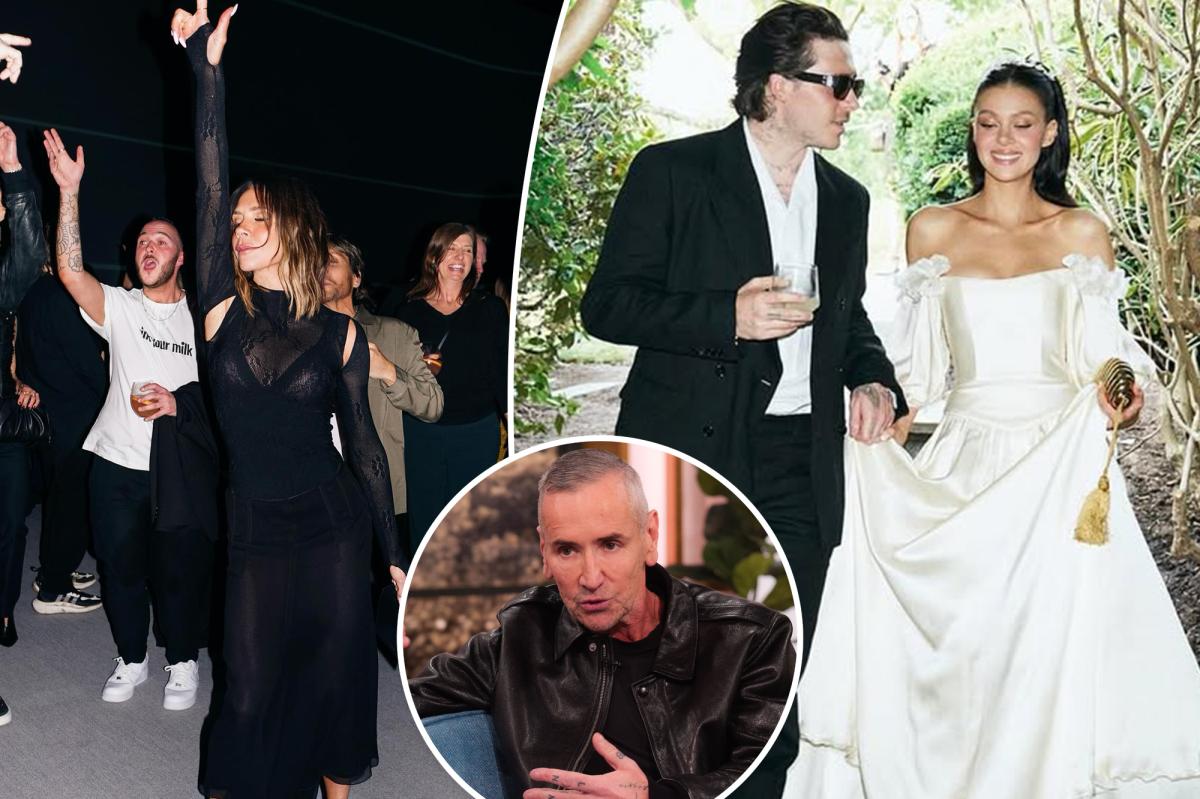 Victoria Beckham's 'inappropriate' dance at Brooklyn's wedding upstaged by another 'awkward' moment