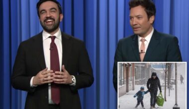 Zohran Mamdani tells cringe joke about NYC snowstorm on 'Tonight Show with Jimmy Fallon'