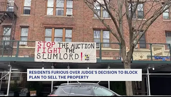 News 12 | Brooklyn | Tenants push back after judge halts city effort to block Pinnacle building sale