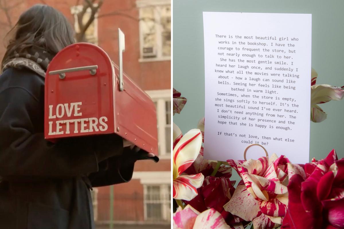 New Yorkers' anonymous love letters placed in red mailboxes across NYC featured in exhibit