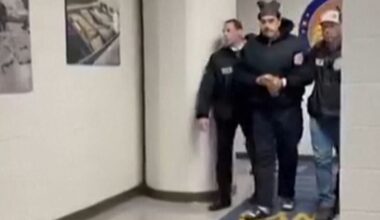 Captured Venezuelan leader Nicolás Maduro arrives in New York as future of country remains unclear